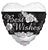 Convergram Best Wishes 18″ Heart Balloon