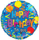 Birthday Festive Balloons 18″ Balloon