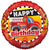 Convergram Birthday Fire Truck 18″ Balloon