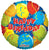 Convergram Birthday with Confetti 18″ Balloon