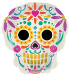 Colorful Calavera 18″ Balloon