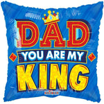 Convergram Dad King 18″ Gellibean Balloon