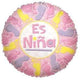 Es Nina 18″ Globo de Baby Shower