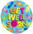 Convergram Get Well Soon Balloon Smilies 18″ Balloon