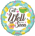 Convergram Get Well Soon Tea Honey Lemon 18″ Balloon