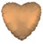 Gold Matte 18″ Heart Balloon