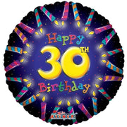 Happy 30th Birthday 18″ Balloon