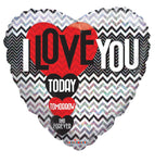 Convergram I Love You 18″ Holographic Balloon