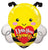 Convergram I Love You Honey 20" Bee Balloon