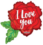 Convergram I Love You Rose 36″ Balloon