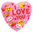 Convergram I Love You Smilies 18″ Balloon