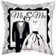 Mr & Mrs Classic Black & White 18″ Balloon