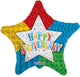 Aniversary Patterned Star 18″ Balloon