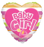 Baby Girl Pacifier 18″ Gellibean Balloon