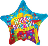 Convergram Mylar & Foil Birthday Big Present 18″ Balloon