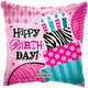 Birthday Patterned 18″ Balloon