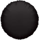 Black Round 18″ Metallized Balloon