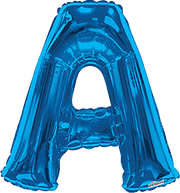 Blue Letter A 34″ Balloon