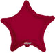 Burgundy 18″ Star Balloon