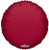 Convergram Mylar & Foil Burgundy Round 18″ Balloon