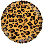 Convergram Mylar & Foil Cheetah Animal Print 18″ Balloon