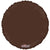 Convergram Mylar & Foil Chocolate Dark Brown 18″ Circle Balloon