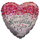 Confetti Hearts You're My Everything 18″ Holographic Balloon