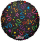 Decorative On Black 18″ Balloon