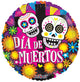 Día De Muertos 18″ Balloon