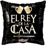 Convergram Mylar & Foil El Rey De La Casa Father's Day 18″ Balloon