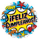 Feliz Cumpleanos Comic 18″ Balloon