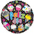 Convergram Mylar & Foil Feliz Dia Cupcakes 18″ Balloon