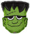 Convergram Mylar & Foil Frankenstein's Monster Head 18″ Balloon