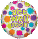 Convergram Mylar & Foil Get Well Soon 18″ Balloon