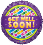 Get Well Soon Bandages 18″ Balloon