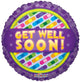 Get Well Soon Bandages 18″ Balloon