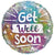 Convergram Mylar & Foil Get Well Soon Holographic 18″ Balloon