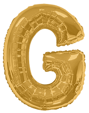 Gold Letter G 34″ Balloon