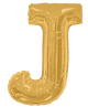 Gold Letter J 34″ Balloon