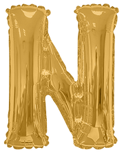 Gold Letter N 34″ Balloon