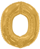 Gold Letter O 34″ Balloon