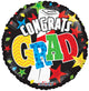 Grad Banner & Stars 18″ Balloon