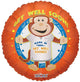 Hang In There ... Get Well Soon Monkey 18" Foil Balloon
