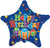 Convergram Mylar & Foil Happy Birthday Big Dots Royal Blue 18″ Balloon