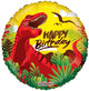 Happy Birthday Dinosaur 18″ Balloon