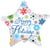 Convergram Mylar & Foil Happy Holidays Snowflakes 18″ Balloon