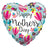 Convergram Mylar & Foil Happy Mother's Day Torquoise Heart 18″ Balloons