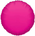 Convergram Mylar & Foil Hot Pink Round 18″ Metallized Balloon