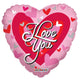 I Love You Big Heart 18″ Balloon