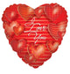 I Love You Hearts Floating 18″ Balloon